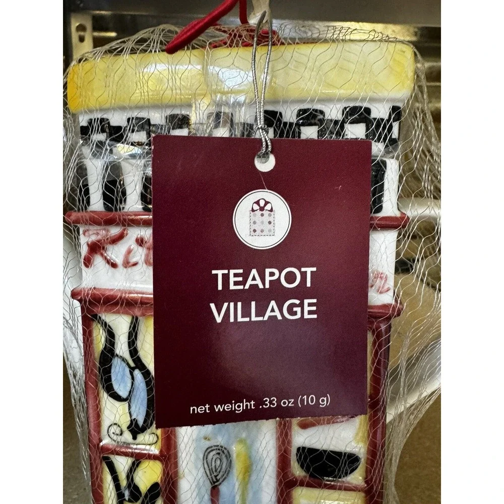 MSRF Inc Teapot Kitchen Clutter‎ Quick Cook Cooking School Ceramic Collectible